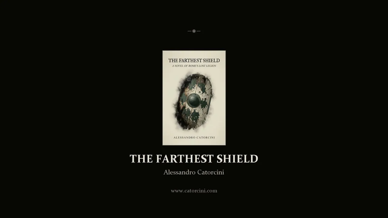 The Farthest Shield by Alessandro Catorcini, trailer end card